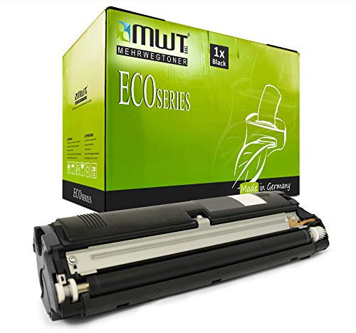 Mehrwegtoner MWT Toner Black kompatibel für Konica-Minolta QMS 2300 2350 - 2300 DL 2300DL – Alternative zu 1710517-005 (4576211) Schwarz