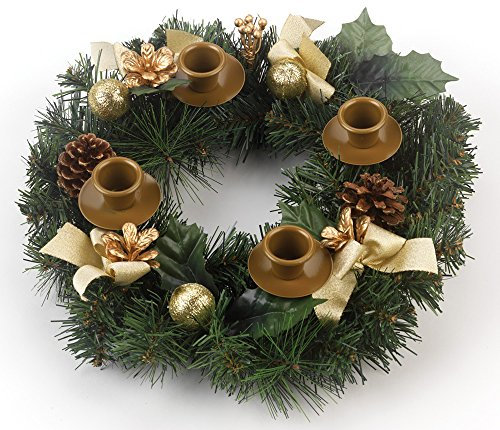 Vermont Christmas Company Corona di Avvento Tradizionale