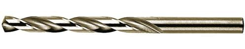 Heller Tools 990 HSS-Co Cobalt-Edelstahlbohrer DIN 338 RN, Gesamtlänge: 80 mm, Arbeitslänge: 47 mm, Durchmesser: 4,5, 10-TLG. Ø 4.5 x 47 mm, cobaltbohrer, kobaltbohrer, metallbohrer 4,5mm
