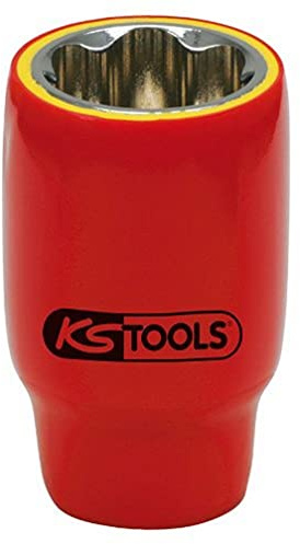 KS Tools 117.1223 1/2 Stecknuss mit Schutzisolierung, 23mm