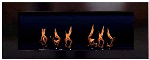 Gel- und Ethanol-Kamin, Modell Celin, Schwarz