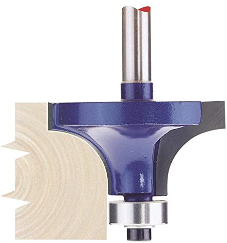 Draper 75343 1/4-inch Rounding 38 x 14mm Radius Tungsten Crabide Tip Router Bit
