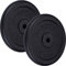ScSPORTS® Hantelscheiben - Einzeln/Set, Ø 30/31 mm, Gusseisen, Gewichtswahl - Gewichtsscheiben, Hantelscheiben-Set, Hantelgewichte, Fitness Scheiben, Gewichte für Hantel (40 KG (2 x 20 kg))
