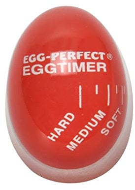 Générique B-5631 Egg Perfect Minuteur Polyester/Plastique Rouge/Blanc 5,5 x 4 x 3,5 cm