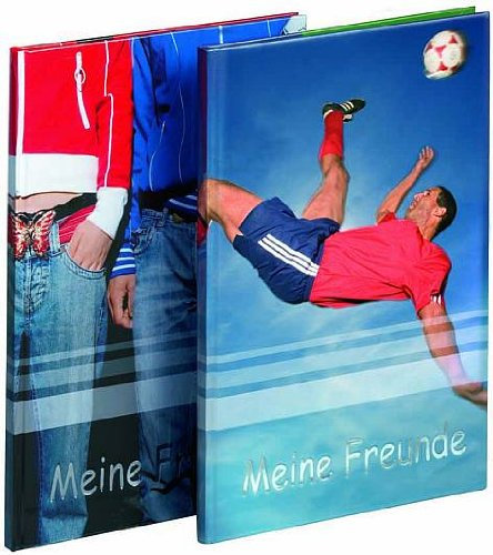 Schulfreundebuch 60S Fussball sortiert Liefermenge = 1