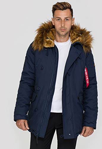 ALPHA INDUSTRIES Men's Explorer Winter Jacket for Men Winter Jacket (pack of 1)