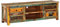 vidaXL Design Antik Teakholz TV Media HiFi Rack Lowboard Sideboard 4 Schubladen