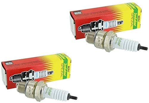 2 BERU Zündkerzen Isolator M14-260 0,4 mm für Simson und MZ