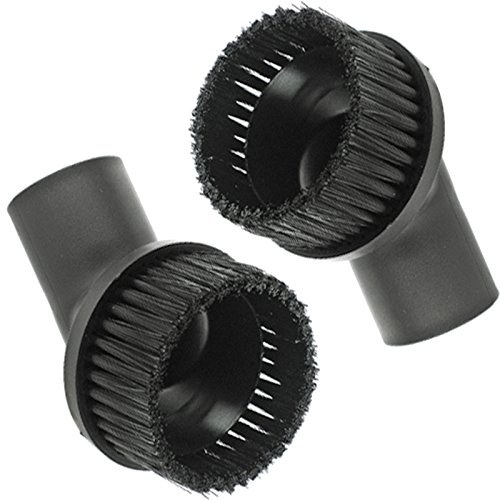 SPARES2GO Mini Dusting Brush for Titan Vacuum Cleaner (Pack of 2 Brushes, 32mm)