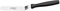 Ateco 1305 Ultra Offset Spatula with 4.25 by .75-Inch Stainless Steel Blade, Plastic Handle, Dishwasher Safe