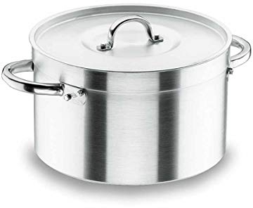 LACOR - 20031 - Cacerola Alta con Tapa Chef Aluminio 30 cms