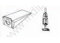 Sac aspirateur Tornado Hoover energic650/800/ouragan750/800/pratic650, H25/s2490às2498 PAQ