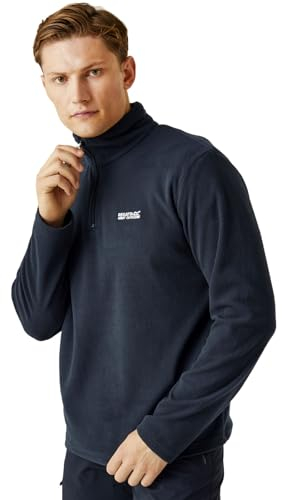 Regatta Thompson Herren Fleece Jacke, Blau (Navy), 52-54 EU (Herstellergröße: L), RMA021