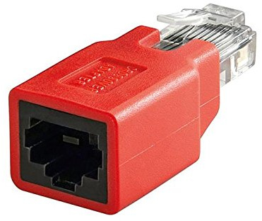 Goobay 68912 Connecteur/Raccord RJ45, Crossover, CAT 5e