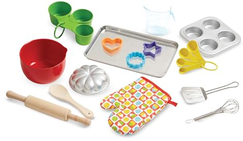 Melissa & Doug Let's Play House Baking Play Set (Pretend Play Kitchen Accessories, 20 Pieces)