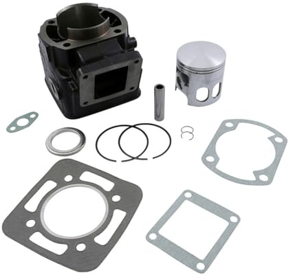 MALOSSI Rennzylinder CVF 115 CCM für Yamaha DT/RD 80ccm 2T LC 2 Kolbenring(e), KB Ø 12mm, ohne Zylinderkopf, Ø 57,5mm