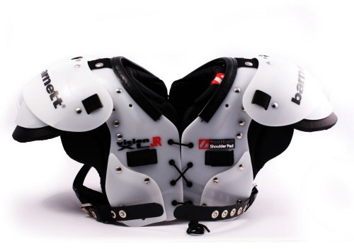 BARNETT Vision junior American Football Schulterschutz, junior, Gr M, Farbe schwarz