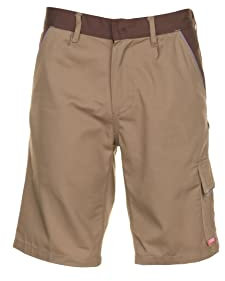 Planam 2374064 Herren Highline Shorts, Khaki braun Zink, Größe XXXL