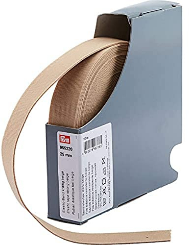 Prym Elastic Band Strong 25 mm Beige, 72% Polyester, 28% ED
