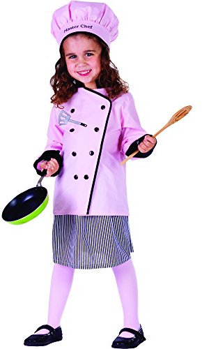 Dress Up America Déguisement de chef de la petite jolie fille