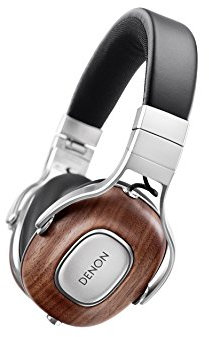 Denon ah-mm400em Music Maniac sopra l' Orecchio Cuffie 3 Tasto Telecomando/Microfono con Sorgente Sonora ad Alta risoluzione Corrispondente Nero