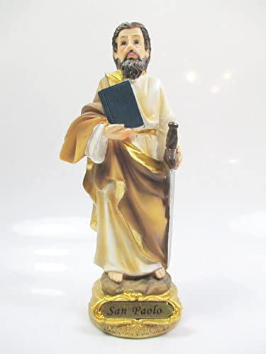 Paulus Apostel San Paolo Jesus Religiöse Statue Polyresin 13,5 cm NEU