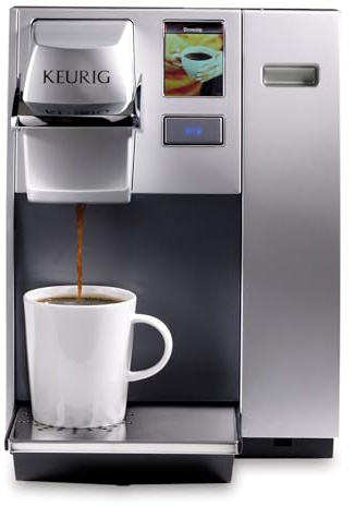 Keurig K155 Office Pro Single Cup Commercial K-Cup Pod Coffee Maker, Silver