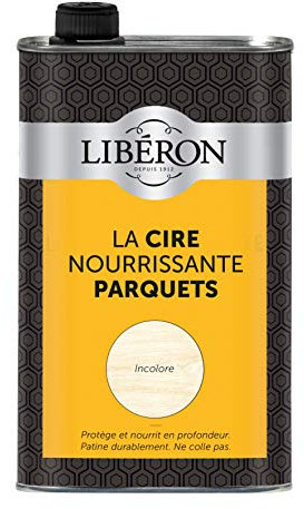 Libéron Cire nourrissante parquet, Incolore, 1L