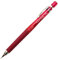 Pilot Druckbleistift S5, 0,5 mm, transparent rot Körper (hps-50r-tr5)