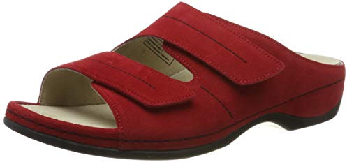 Berkemann Damen Berkoflex Pantolette Micronubuk medium Fußbett: herausnehmbar
