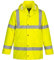 Portwest S460 Wasserdichte Komfort Hi-Vis Winter-Verkehrsjacke Gelb, XXS