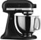 KitchenAid Artisan Series 5 Quart Tilt Head Stand Mixer with Pouring Shield KSM150PS, Matte Black