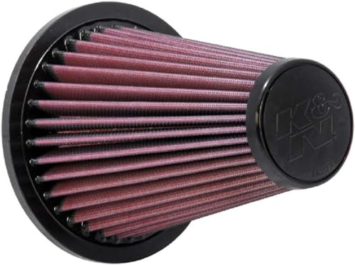 K&N E-0940 Waschbarer und wiederverwendbarer KFZ Tauschluftfilter,Rot | kompatibel mit Ford Mustang 3.8L 5.0L 1994-1997 (E-0940)
