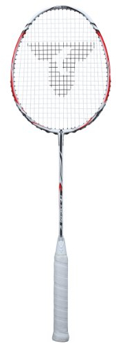 Talbot Torro Badminton schläger Isoforce 411.3 Lite, Weiß/Silber/Rot, M