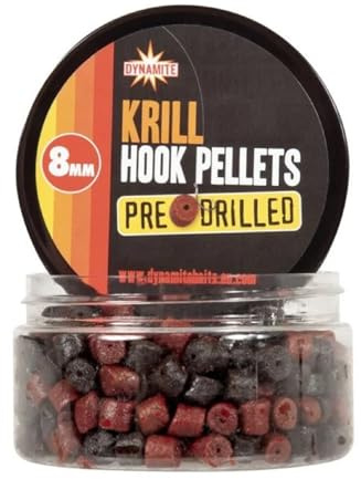 Dynamite Baits Pre Drilled Pellets mit Loch 8 mm für Karpfen,Brassen,Wels,Weissfische