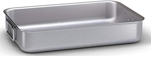 Ballarini Professionale 7040.45 Rostiera Alta, Alluminio, Grigio, 45 cm