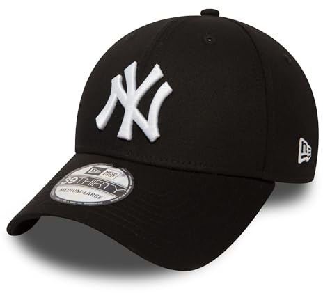 New Era New York Yankees Flexfit Cap Classic 39 Thirty Black/White - S-M