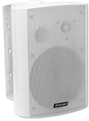 OMNITRONIC WP-6W ELA-Wandlautsprecher | 2-Wege-Lautsprecher mit Halterung, 100 V, 40 W RMS