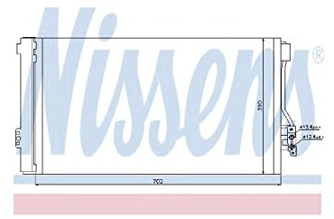 Nissens 94674 Klimakondensator