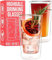 Eparé Highball Glasses - Juego de vasos de cóctel de 10 onzas - Cristalería aislada para beber - Té helado, zumo de cerveza