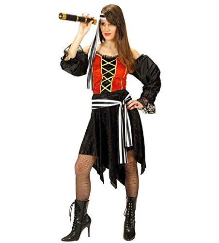 NET TOYS Piraten Fernglas Teleskop Piratenfernglas Fernrohr Pirat Kostüm Zubehör Accessoires Seeräuber Freibeuter