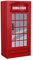 VIPACK SCWRLB Kleiderschrank London, Circa 90 x 190 x 56 cm, lackiert, rot