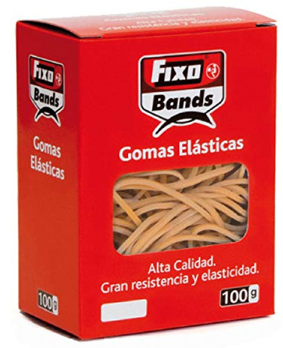Fixo Box of 100g Elastic Rubber Bands No. 10
