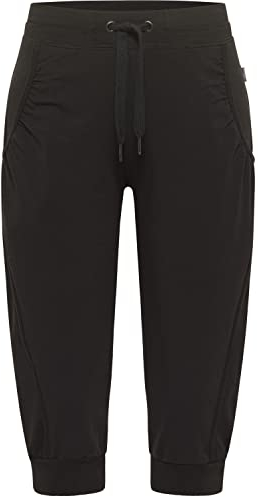 Venice Beach Damen Maggy Capri Hose, Schwarz, M EU