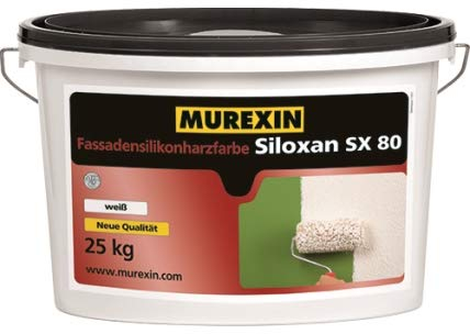 Murexin SX 80 Weiße Farbe auf Silikonharzbasis für außen und innen (20 l.)