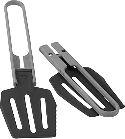 MSR Alpine Folding Utensils Schwarz - Outdoor-Kochgeschirr, Größe Spatula - Farbe Black