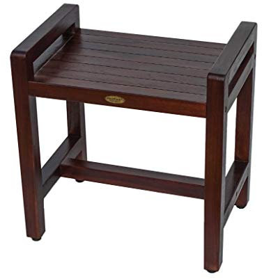 Decoteak Tabouret de Douche en Teck Marron