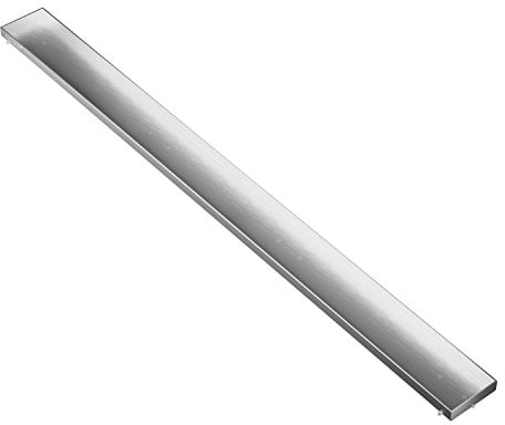 Abdeckung für Duschrinne AQUABAD® SDS Pro (Rost einzeln!) / Länge: 100 cm, aus Edelstahl/Design: „Befliesbare Mulde“