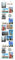 trendfinding® Fotovorhang Hoch und Querformat Foto Bilder Postkarten Format Fotowand Fotogalerie Fototaschen Fotohalter Taschenvorhang Fotos (20 Fotos Hochformat/Querformat 13x18)