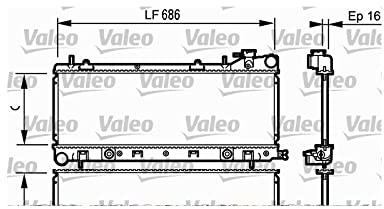 Valeo Kühler, Motorkühlung 734577 | Kompatibel mit: SUBARU FORESTER, IMPREZA Station Wagon, IMPREZA Stufenheck